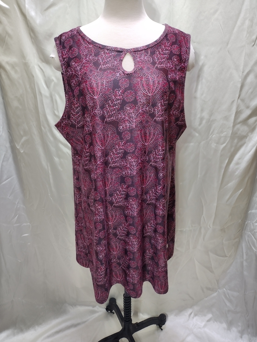 Nuu Muu Women's Classic Keyhole Exercise Dress Activewear Resortwear Size 3XL
